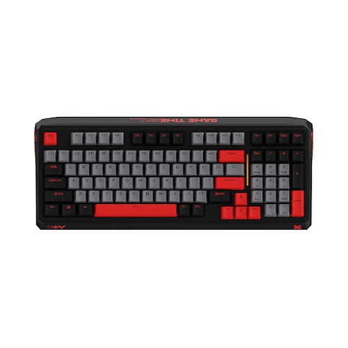 Bàn phím gaming RAPOO ESK750-98 Grey Black Red PS