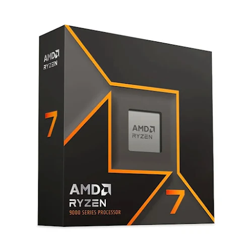 CPU AMD Ryzen 7 9700X (8 nhân 16 luồng - Boost to 5.5 GHz - 32MB - AM5)