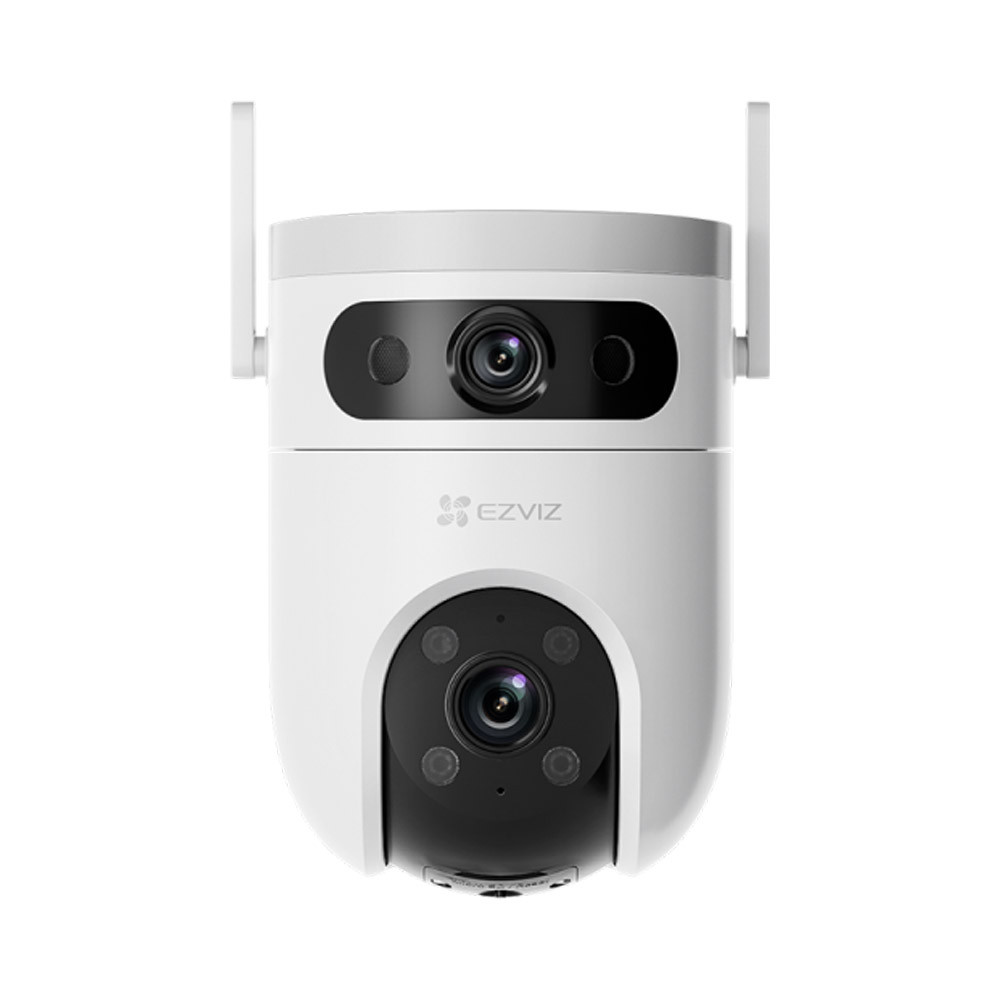 Camera IP Wifi EZVIZ CS- H9C (3MP+3MP) Chính hãng (2 mắt,Xoay trong ngoài trời, Đàm thoại 2 chiều, Có màu ban đêm, Có LAN, DWDR, Kèm nguồn 12V)