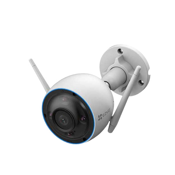 Camera IP Wifi EZVIZ H3 3K CS-H3-R100-1J5WKFL 5MP Chính hãng (Thân Ngoài trời, 2880×1620, H.265, F2.0, 2.8mm, DWDR, Có màu 24/24, Đàm thoại 2 chiều, Kèm nguồn 12V, Có LAN)