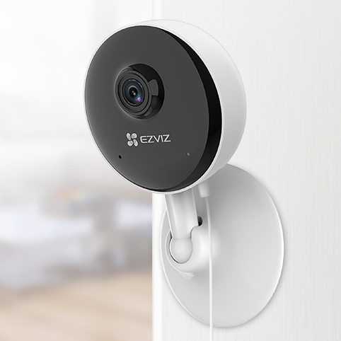 Camera IP Wifi EZVIZ CS-C1C-B 2MP Chính hãng (1920x1080, F2.2, 2.8mm, H.265, Đàm thoại 2 chiều, Hồng ngoại 12m, Ko LAN, Kèm nguồn 5V, Chân đế nam chân kèm đế sắt tròn)