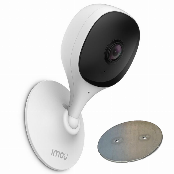 Camera IP Wifi IMOU Cue 2E IPC-C22SP 2MP Chính hãng (1920x1080, F1.2, 3.6mm, H.265, Đàm thoại 2 chiều, Ko LAN, Kèm nguồn 5V, Chân đế nam chân kèm đế sắt tròn)