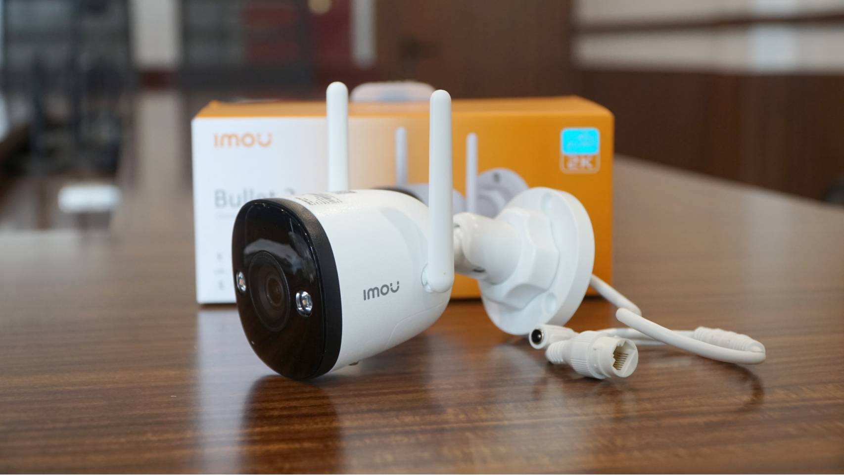 Camera IP Wifi IMOU Bullet 3 IPC-S3EP-5M0WE 5MP (Thân Ngoài trời, 2560×1944, 2.8mm, Có Mic, Đàm thoại 2 chiều, Có màu 24/24, Phát hiện con người - Xe, Kèm nguồn 12V) (THAY THẾ CHO IPC-S3EP-3M0WE 3MP TẠM HẾT)