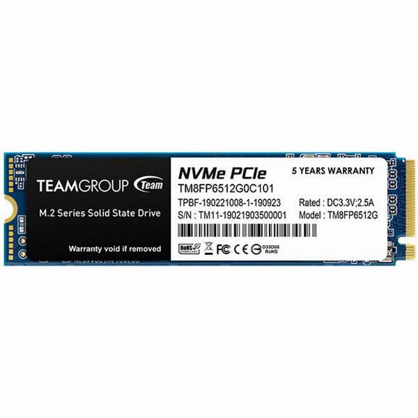 SSD M.2 PCIe 512G TEAMGROUP MP33 NVMe Gen3x4 Chính hãng