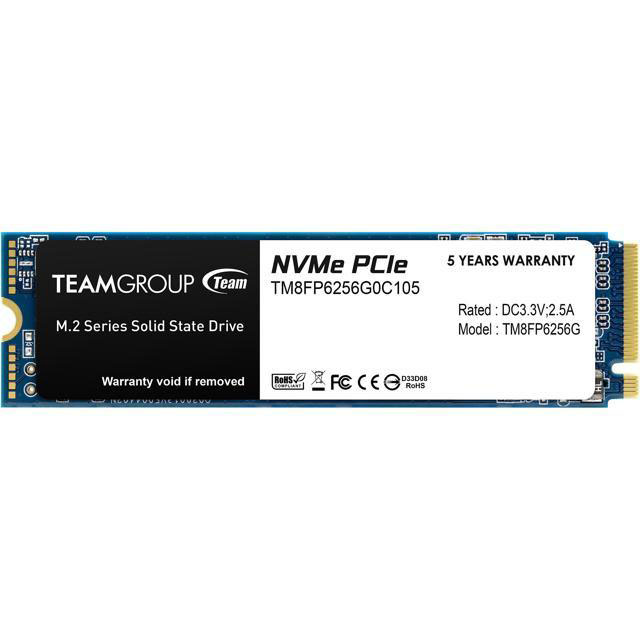 SSD M.2 PCIe 256G TEAMGROUP MP33 NVMe Gen3x4 Chính hãng