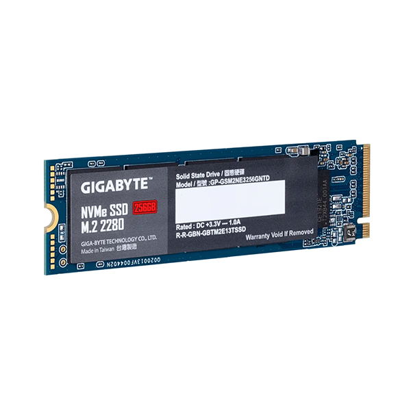 SSD M.2 PCIe 256G GIGABYTE GP-GSM2NE3256GNTD NVMe Gen3x4 Chính hãng