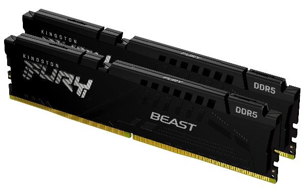 KIT DDR5 PC 32G/5600 (2x16G) KINGSTON FURY BEAST Black New Chính hãng (KF556C40BBK2-32)