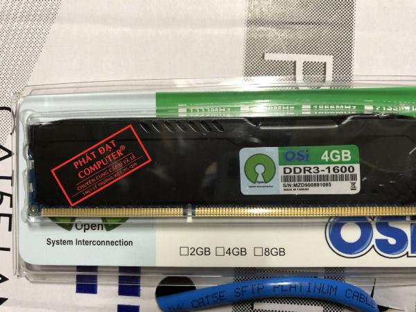 DDR3 PC 4G/1600 OSI Tản nhiệt New Công ty (Box)