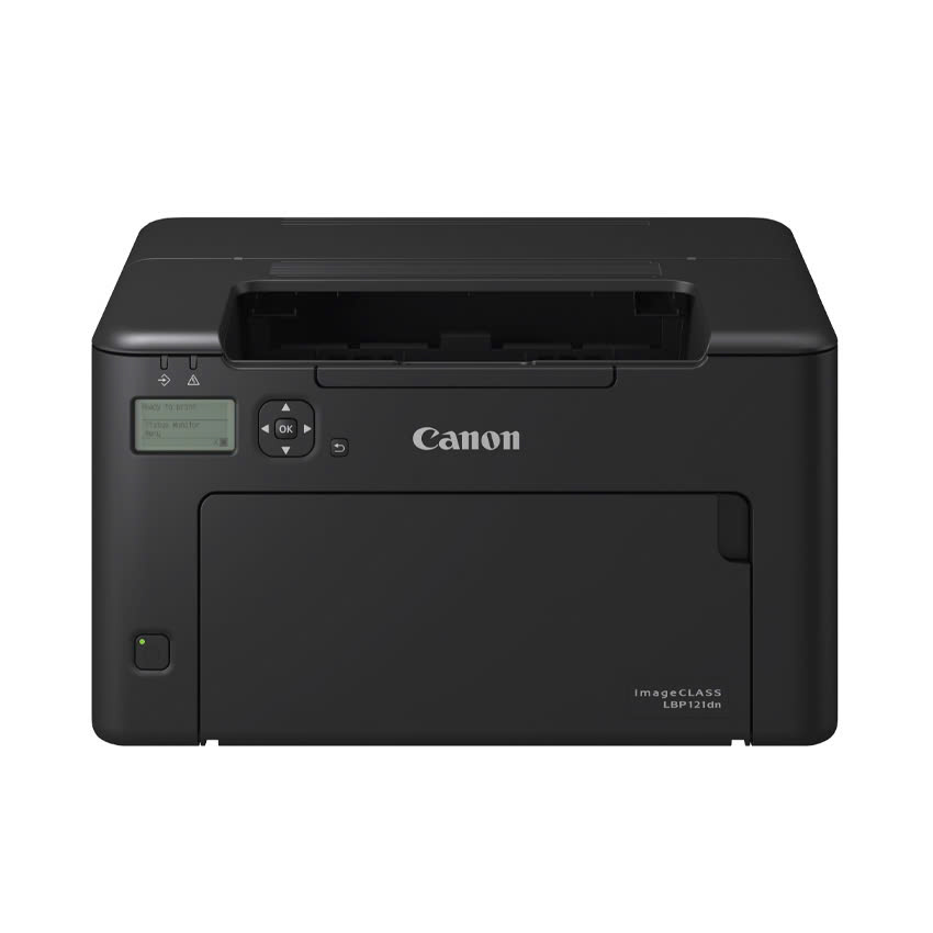 Máy in 2 mặt Canon LBP 121DN Chính hãng (A4, A5, Resolution 600x600, Warm-Up 7.5s, Input 150 sheets, 356 x 283 x 213 mm,6.0 kg, Windows, macOS, Linux)