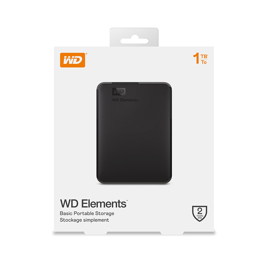 HDD Box WD ELEMENTS 1TB 2.5” USB 3.0 chính hãng