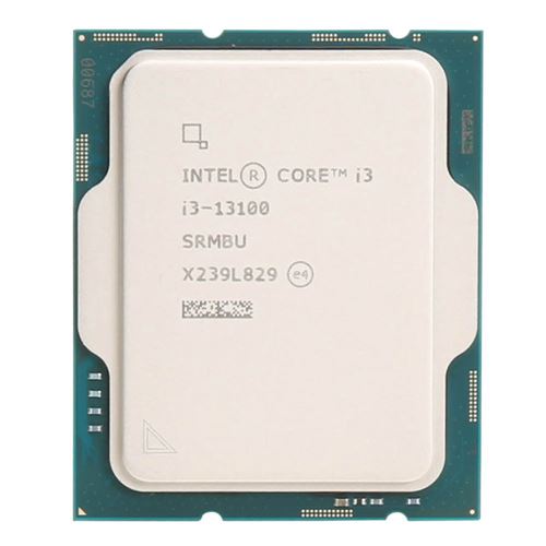 CPU SK 1700 v2 Intel Core i3-13100 Tray (3.4GHz up to 4.5GHz, 4 nhân, 8 luồng, 12MB, 60W up to 89W)