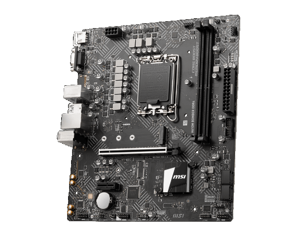 Mainboard SK 1700 v1 MSI H610M BOMBER DDR4 Chính hãng (VGA, HDMI, M.2 PCIe/NVMe, LAN 1000Mbps, 2 khe RAM DDR4, mATX)