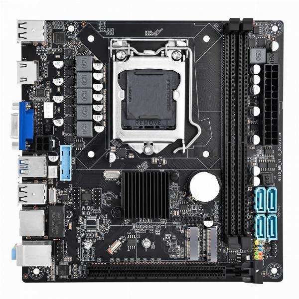 Mainboard SK 1151v1 MIXIE H110 Chính hãng (VGA, HDMI, LAN 1000Mbps, 2 khe RAM DDR4, mATX)