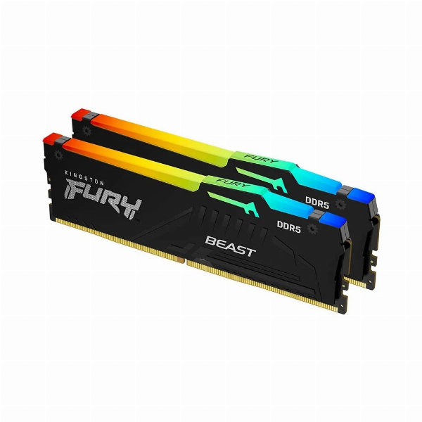 KIT DDR5 PC 32G/5200 (2x16G) KINGSTON FURY BEAST RGB Chính hãng