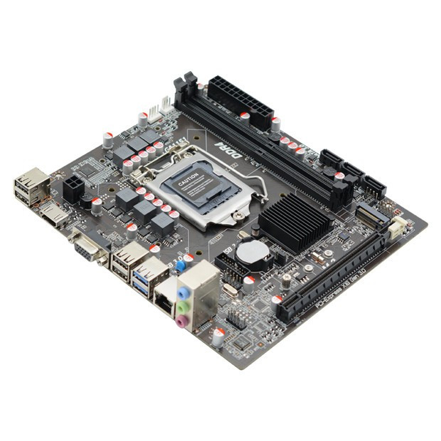 Mainboard SK 1151v2 AFOX H310-MA6-V4 Chính hãng (VGA, HDMI, M.2 Sata/ NVMe, LAN 1000Mbps, 2 khe RAM DDR4, mATX)