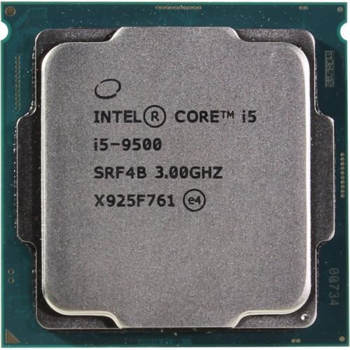 CPU SK 1151v2 Intel Core i5-9500 Tray (3.0GHz up to 4.4GHz, 6 nhân, 6 luồng, 9MB, 65W)(THAY THẾ CHO i5-9500T, i5-9600)