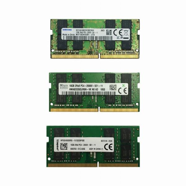 DDR4 LAPTOP 16G/2666 HYNIX/SAMSUNG/MICRON/KINGSTON... Tháo máy (No box) THAY THẾ CHO 16G/2666 KINGSTON New Công ty