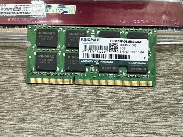 DDR3L LAPTOP 8G/1600 PC3L KINGMAX New Công ty (No Box)