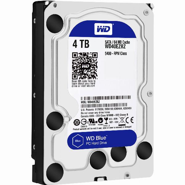 HDD PC WD 4T BLUE Chính hãng (5400 RPM)