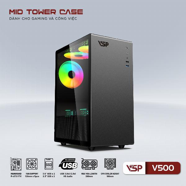 Case VSPTECH V500 Black