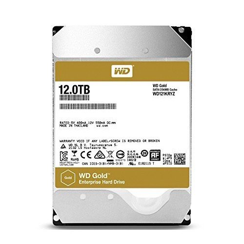 HDD PC WD 12T GOLD Dày Công ty (Chuyên Camera, Chuyên Sever)