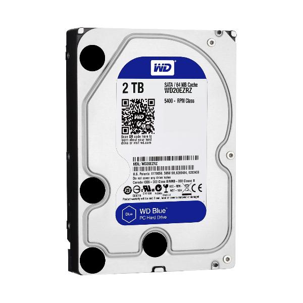 HDD PC WD 2T BLUE Chính hãng (7200 RPM)