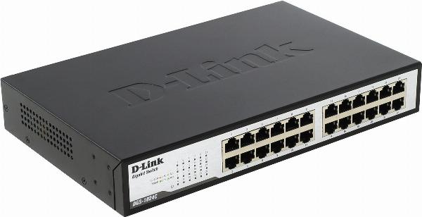 Switch DLINK DGS-1024C 24 port Gigabit Chính hãng (1Gbps, Vỏ sắt)