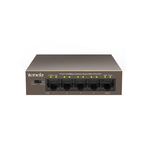 Switch PoE Tenda TEF1105P (5P 100Mbps với 4 port PoE)