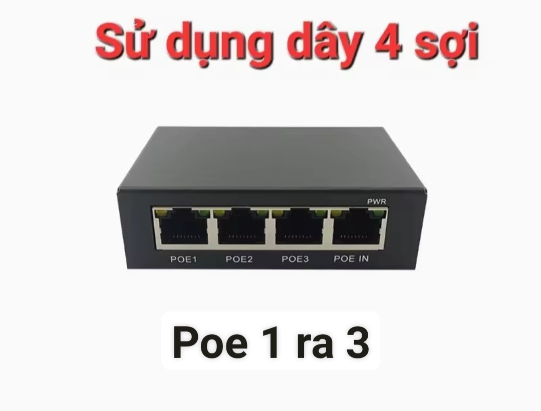 Switch POE 1 ra 3 - 3 port