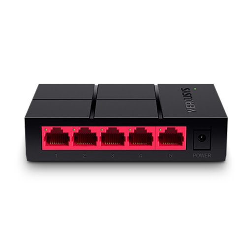 Switch Mercusys MS105G 5 port Gigabit (1.0Gbps, Vỏ nhựa)