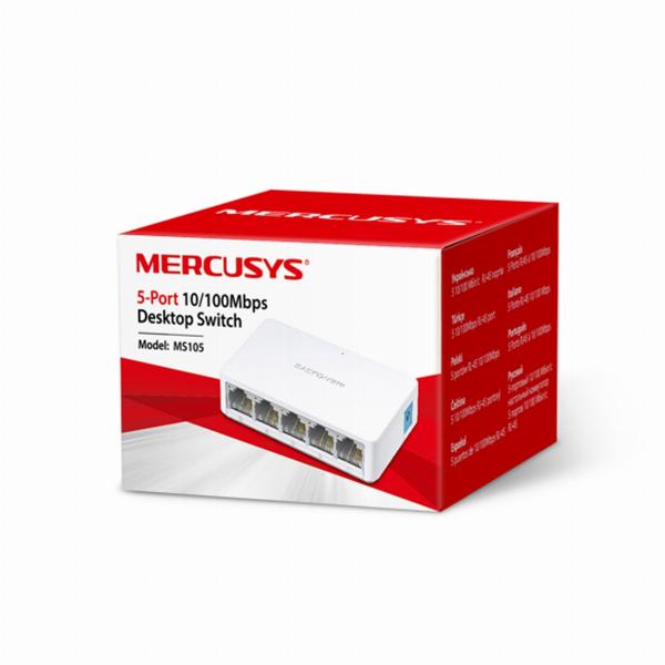 Switch Mercusys MS105 5 port (100Mbps) Chính Hãng