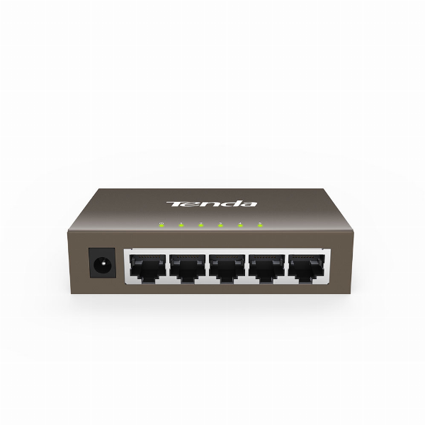 Switch Tenda TEG1005D 5 port Gigabit (Vỏ sắt, 1.0Gbps)